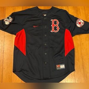 BOSTON RED SOX HANLEY RAMIREZ #24 Navy Nike Jersey Mens Size Small